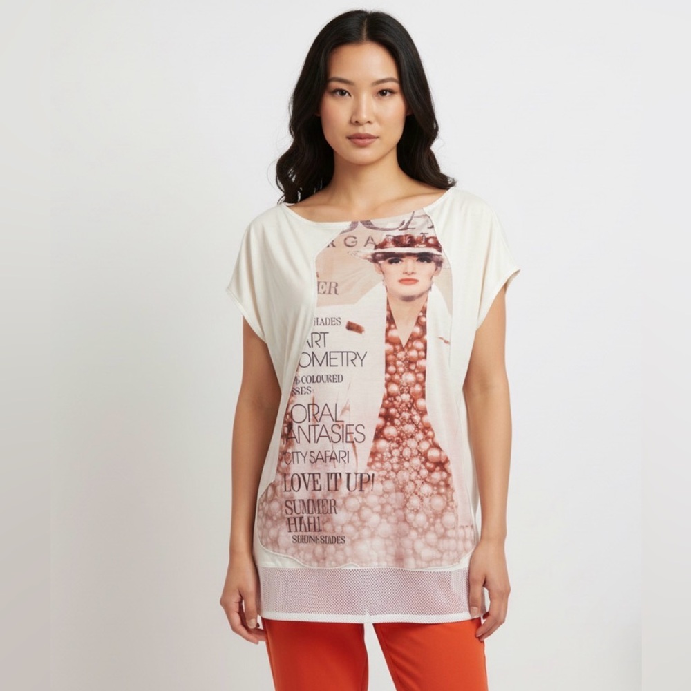 Escada oversized T-shirt, Size M, "RARE"